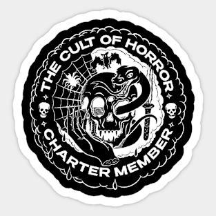 Cult Of Horror Sticker